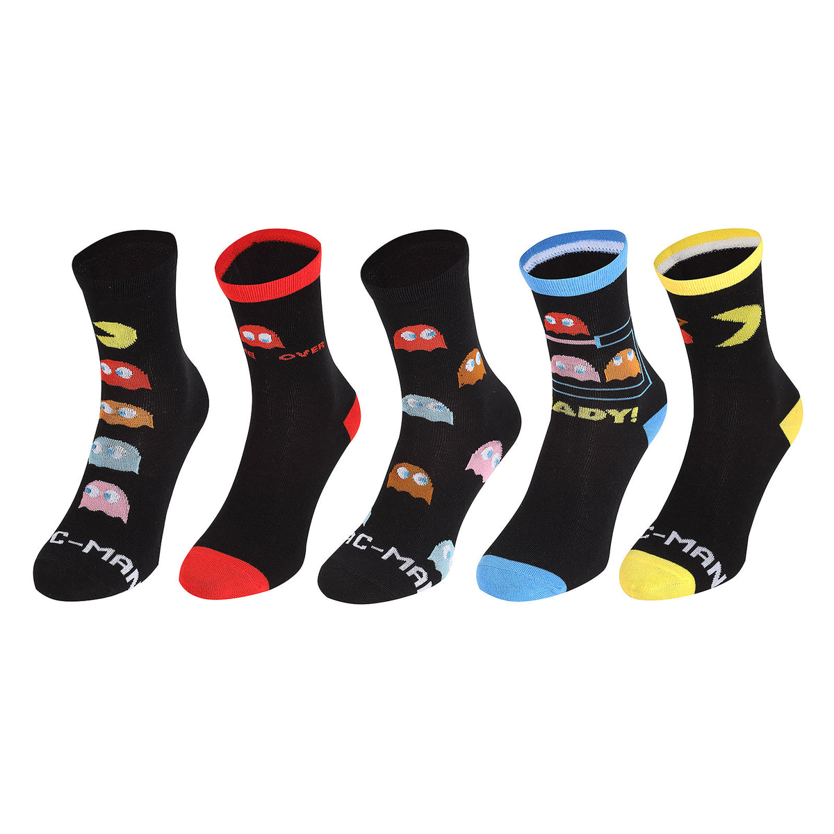 Produktbild Pacman - Characters Socken 5er Set in Geschenkbox