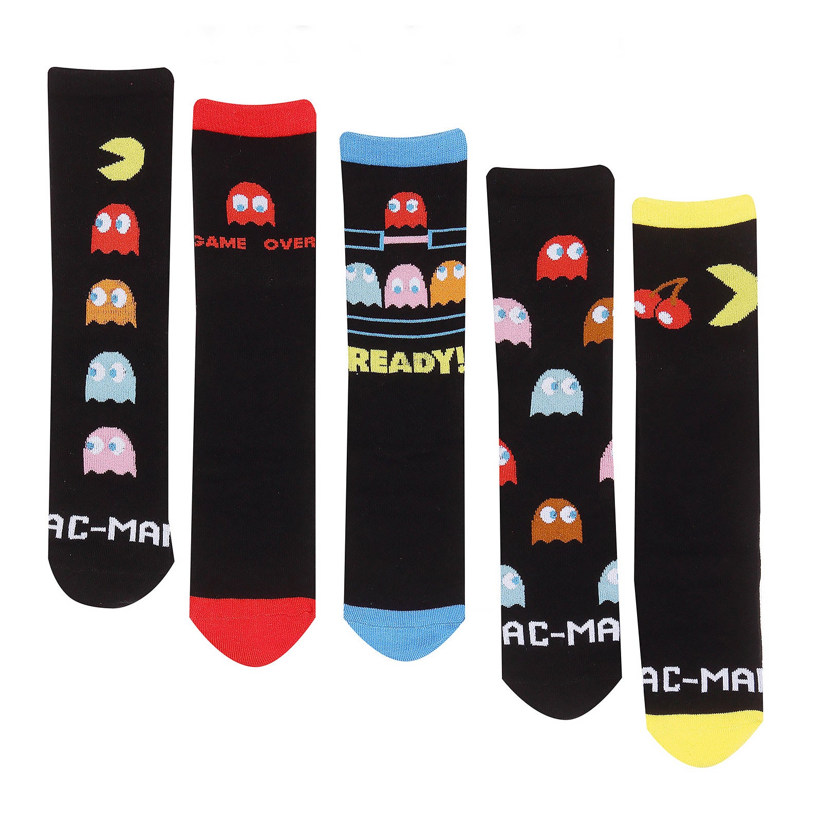 Produktbild Pacman - Characters Socken 5er Set in Geschenkbox