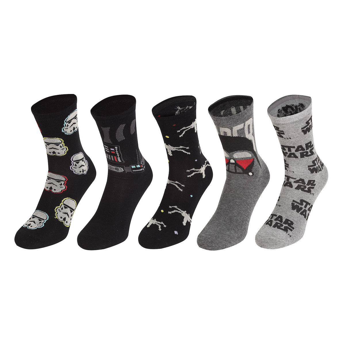 Produktbild Star Wars - Dark Side Socken 5er Set in Geschenkbox