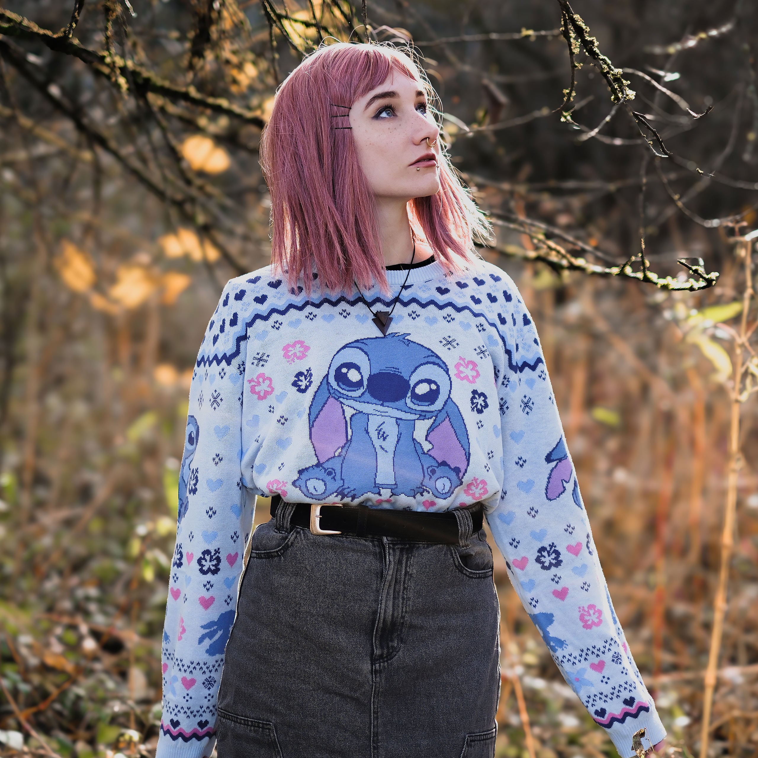 Product image Stitch Ohana knit sweater - Lilo & Stitch
