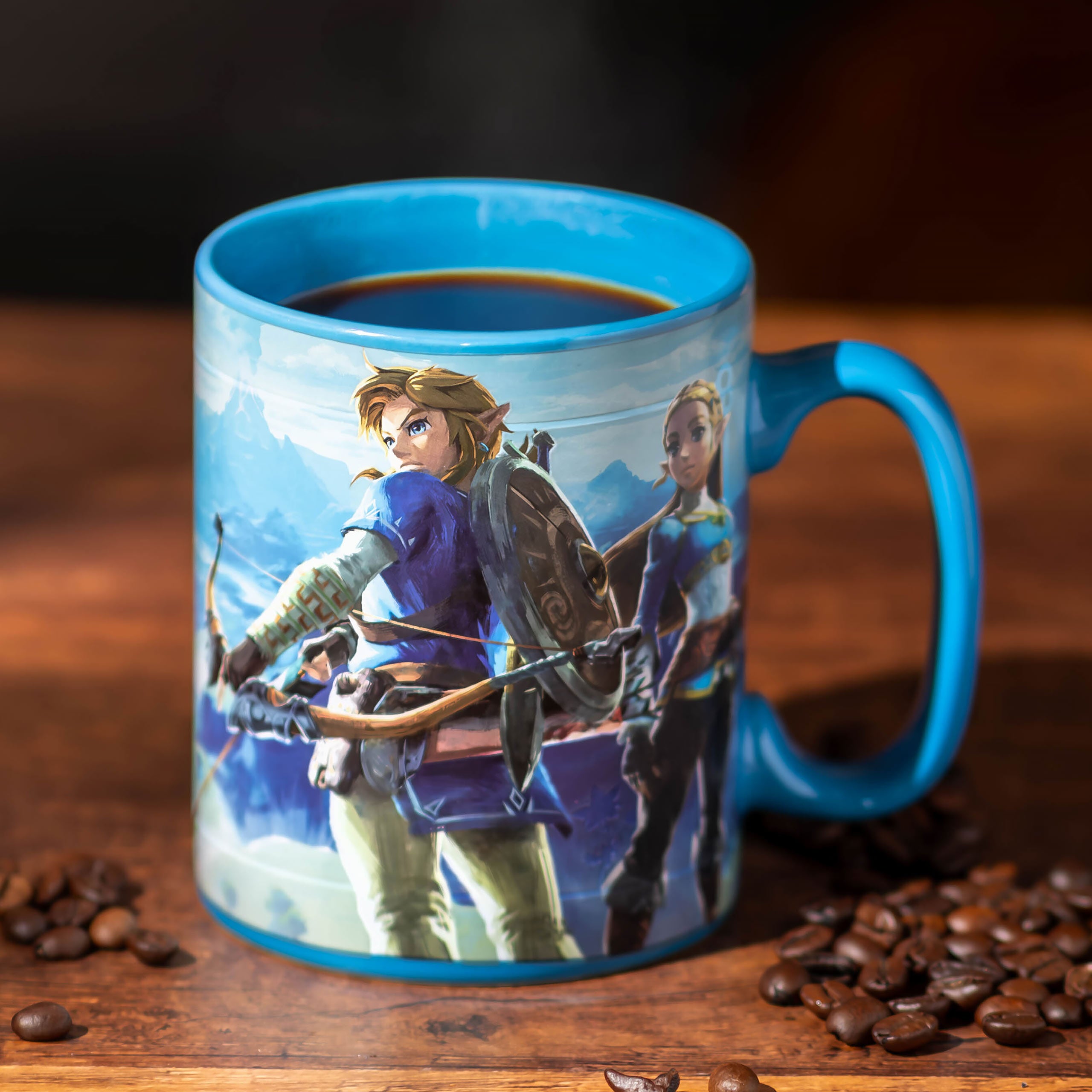 Produktbild Zelda - Breath of the Wild Thermoeffekt Tasse