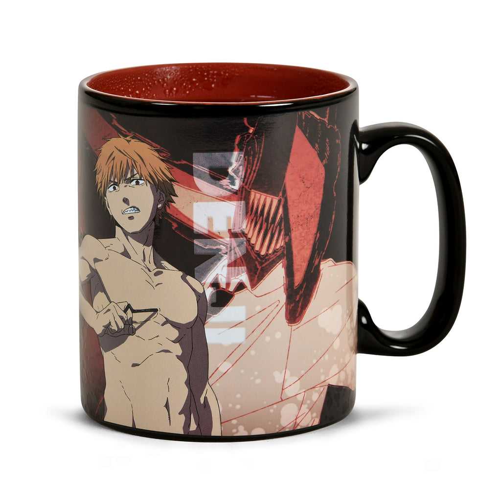 Produktbild Chainsaw Man - Denji und Aki Thermoeffekt Tasse