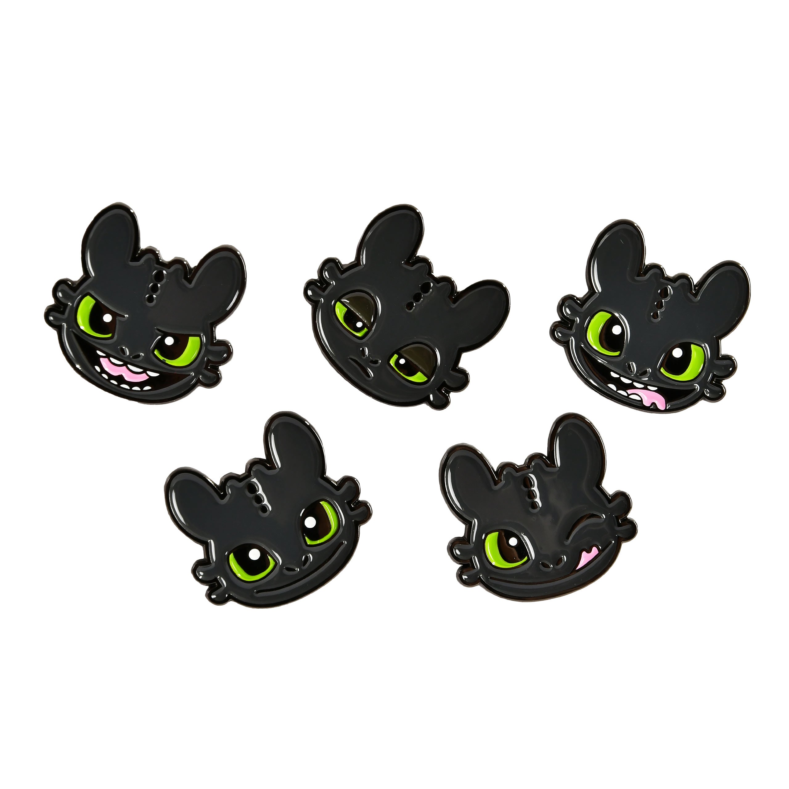 Produktbild Drachenzähmen leicht gemacht - Ohnezahn Pins 5er Set