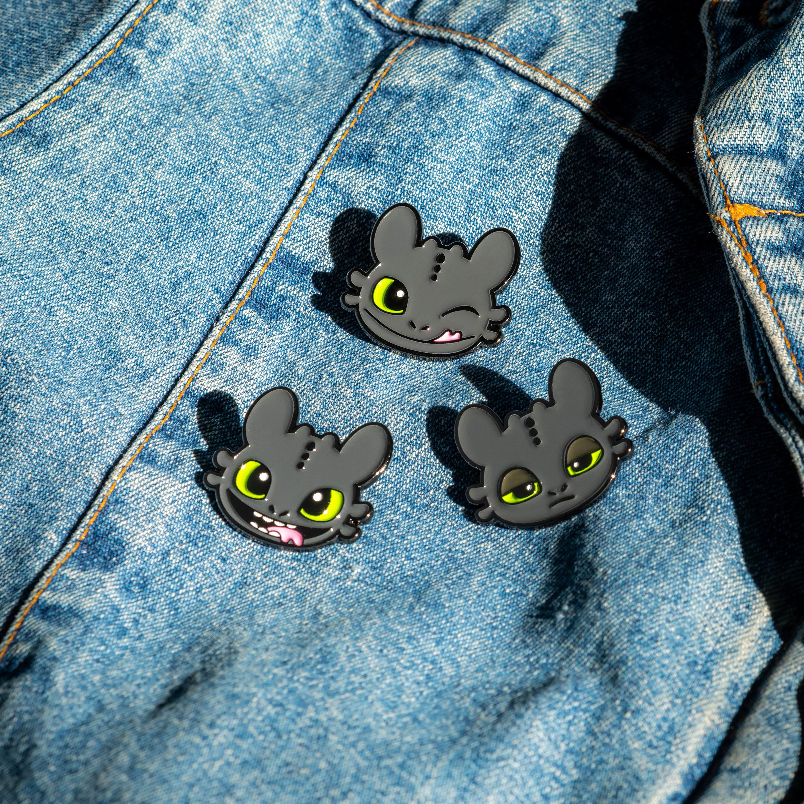 Produktbild Drachenzähmen leicht gemacht - Ohnezahn Pins 5er Set