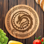 Produktbild Drachenzähmen leicht gemacht - Logo Schneidbrett