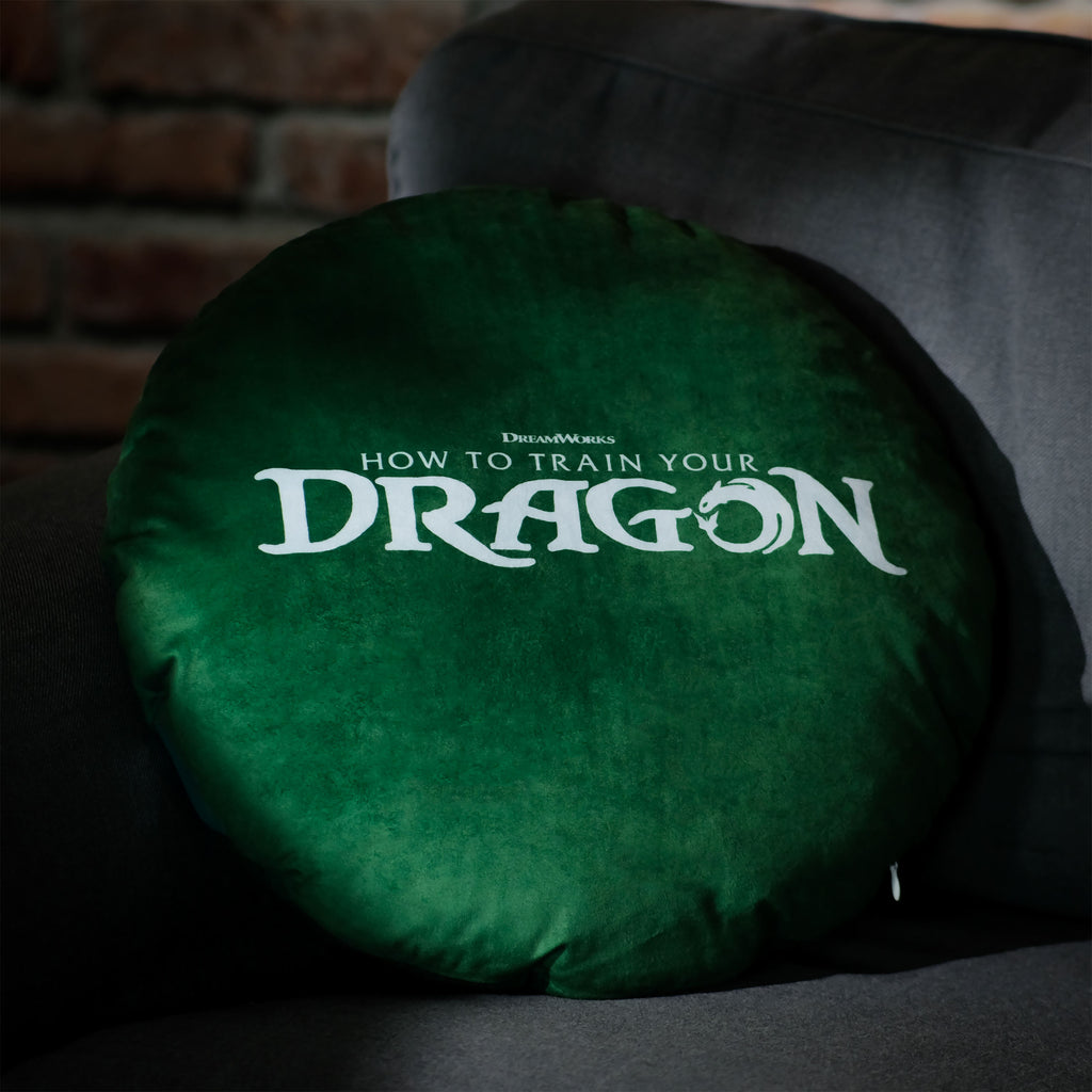 Produktbild Drachenzähmen leicht gemacht - Ouroboros Dragon Kissen grün