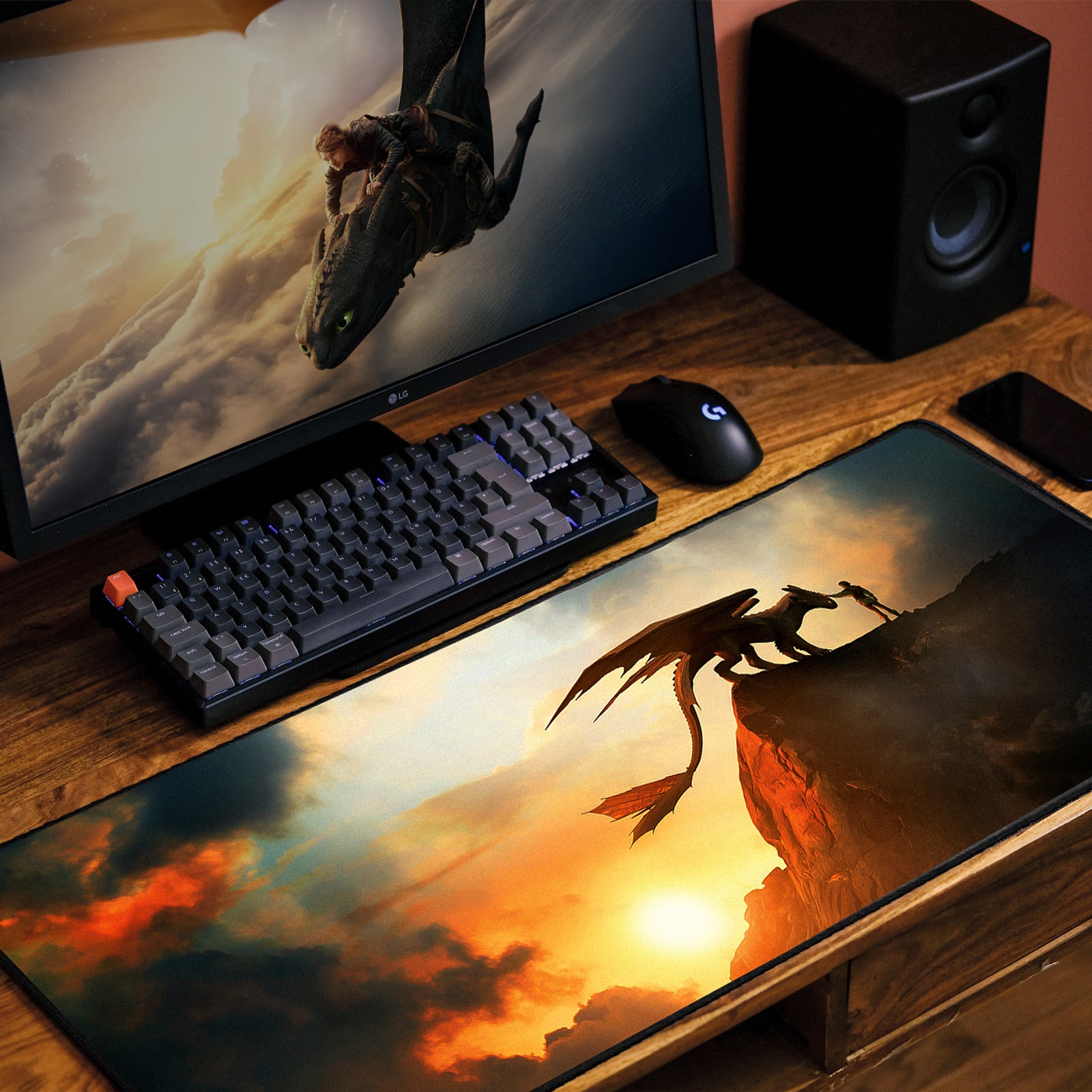 Produktbild Drachenzähmen leicht gemacht - Poster Mousepad