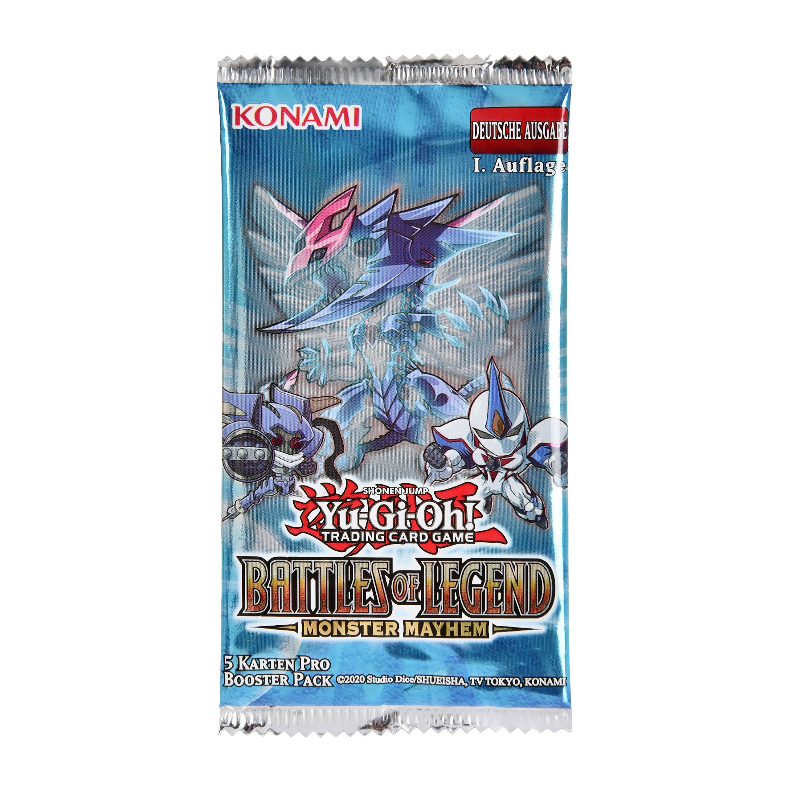 Produktbild Yu-Gi-Oh! - Battles of Legend: Monster Mayhem Sammelkarten Booster deutsche Version