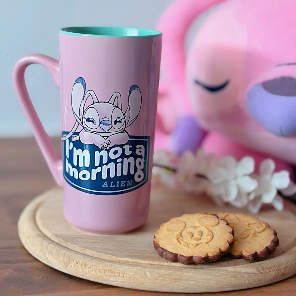 Produktbild Stitch und Angel I'm Not A Morning Tasse - Lilo & Stitch
