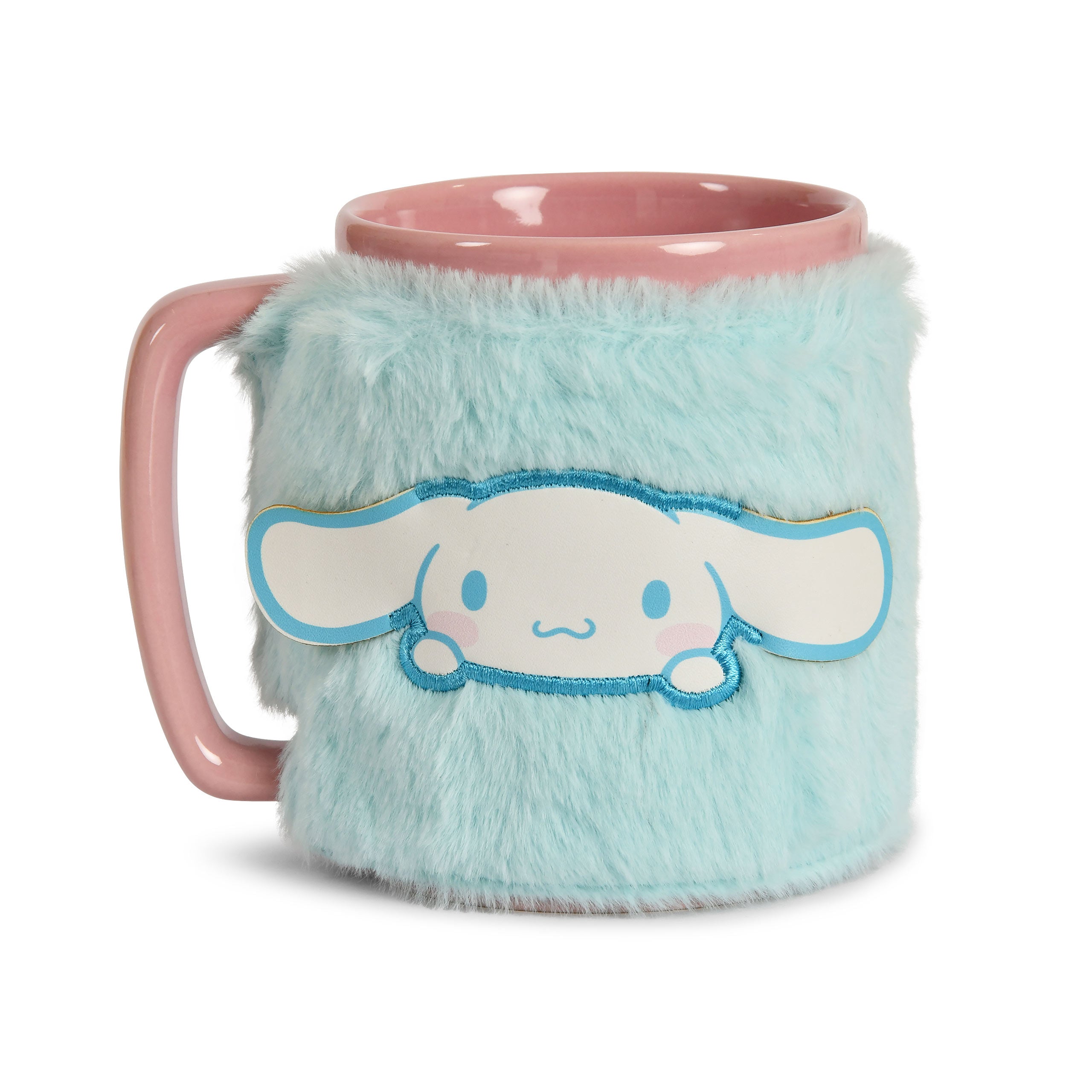 Produktbild Hello Kitty - Cinnamoroll Tasse mit Plüschüberzug