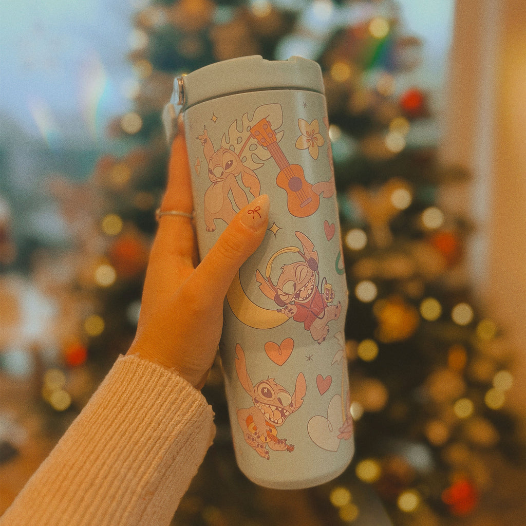 Produktbild Stitch To Go Becher mit Henkel - Lilo & Stitch