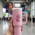 Produktbild Lilo & Stitch - Angel To Go Becher mit Strohhalm