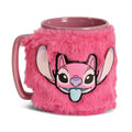 Produktbild Lilo & Stitch - Angel Tasse mit Plüschüberzug