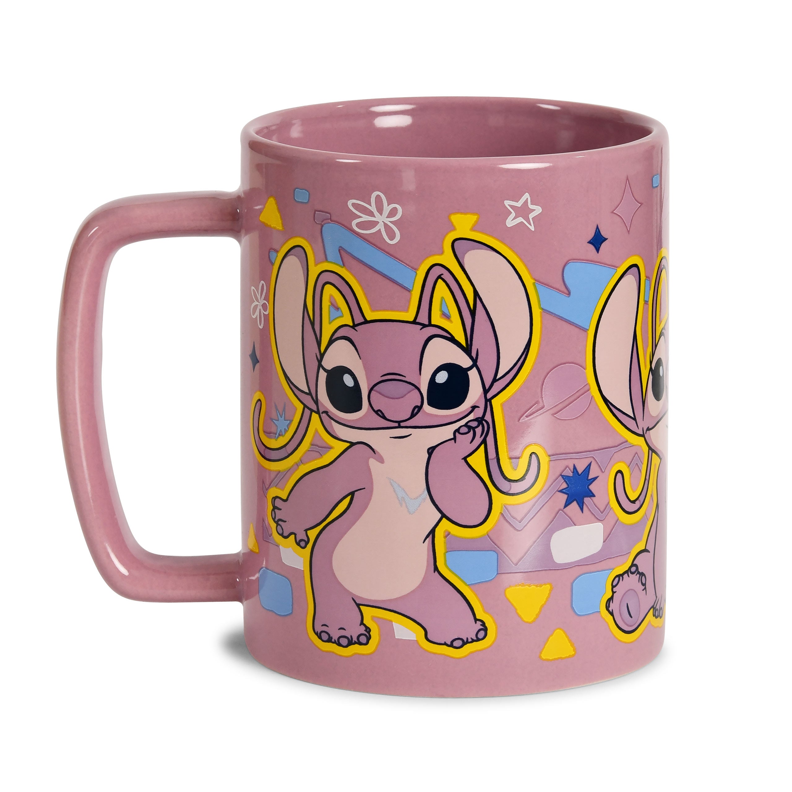 Produktbild Lilo & Stitch - Angel Tasse mit Plüschüberzug