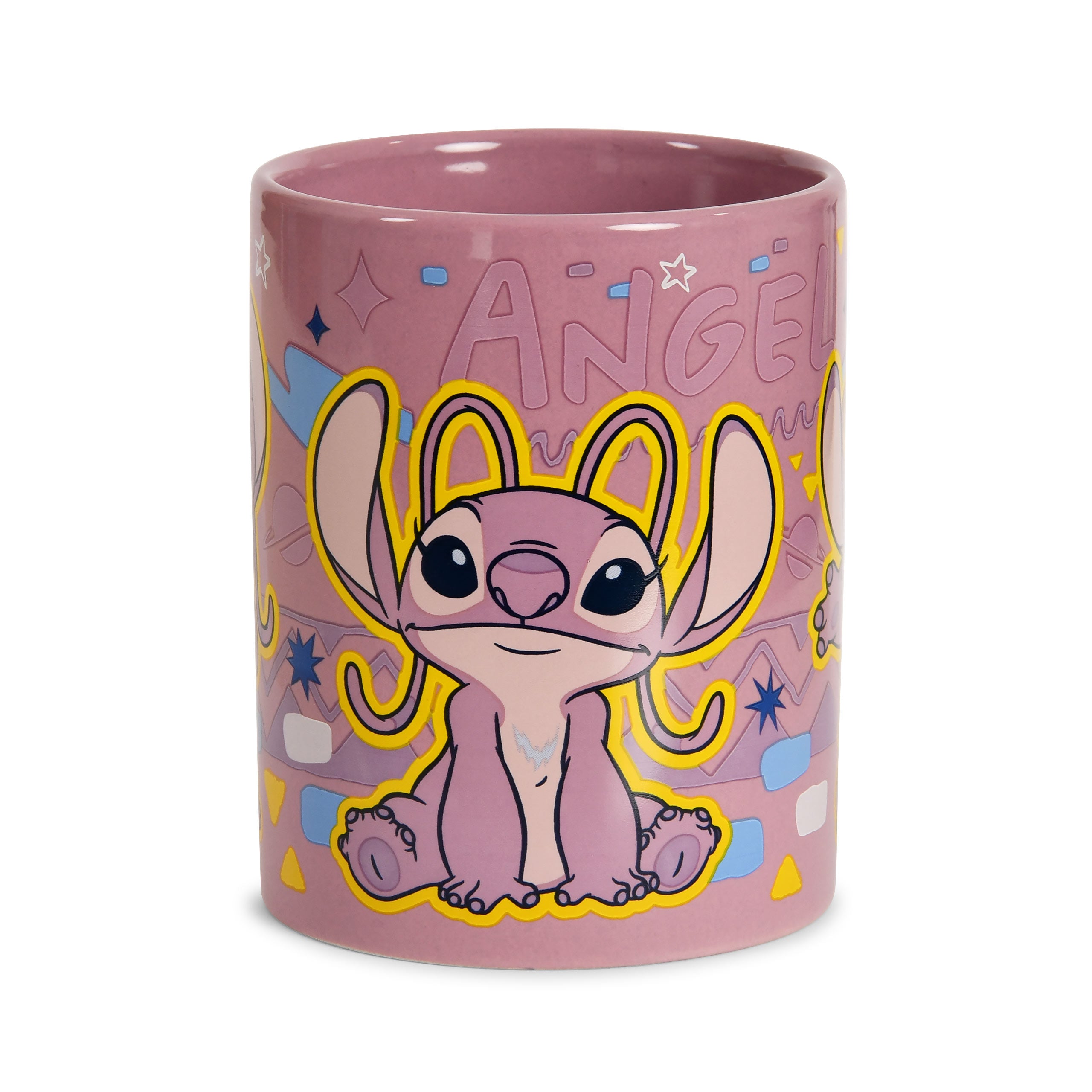 Produktbild Lilo & Stitch - Angel Tasse mit Plüschüberzug