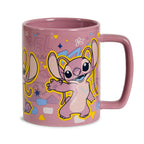 Produktbild Lilo & Stitch - Angel Tasse mit Plüschüberzug