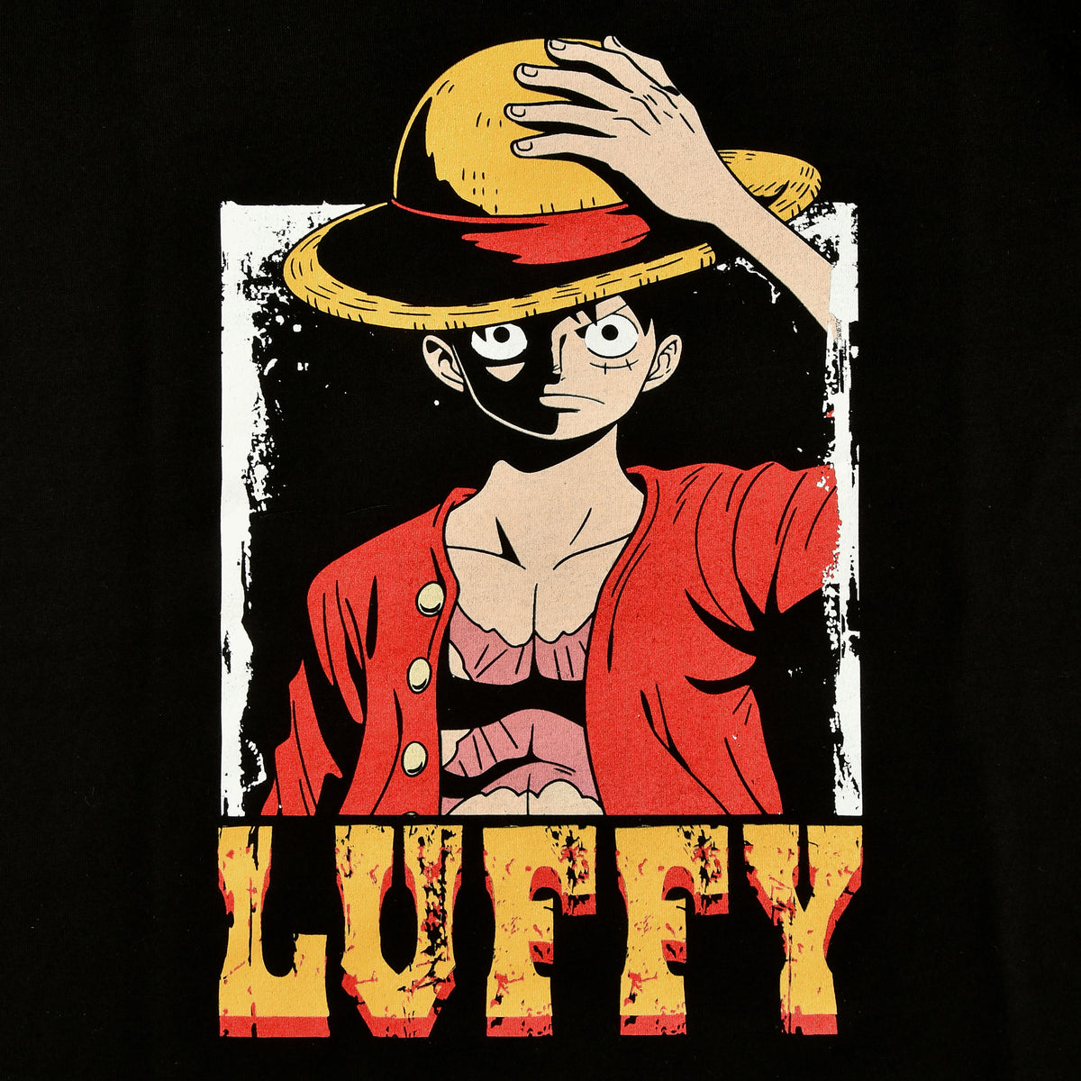 Produktbild One Piece - Luffy T-Shirt schwarz
