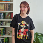 Produktbild One Piece - Luffy T-Shirt schwarz