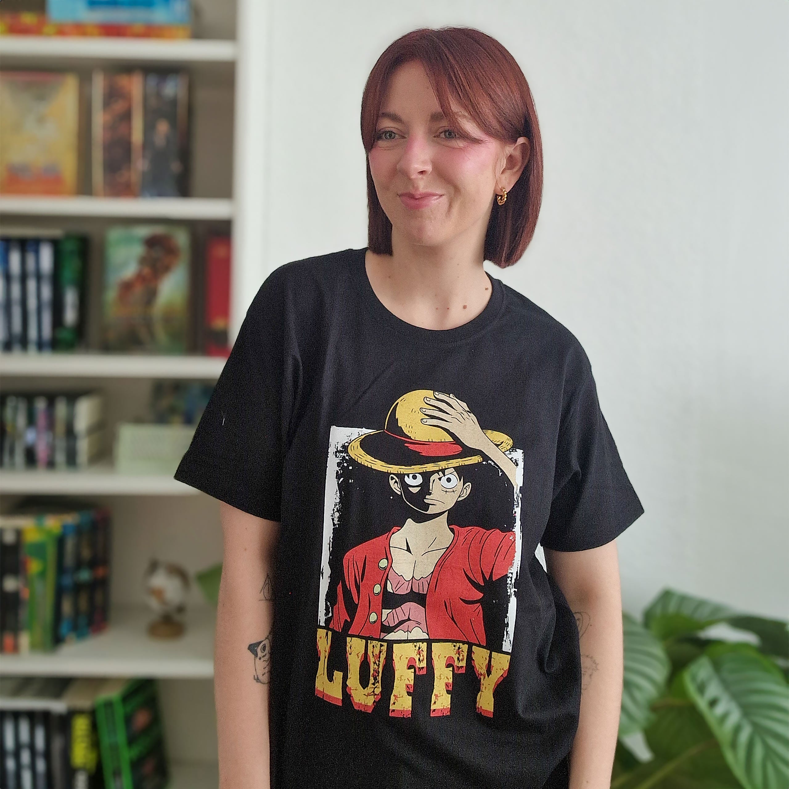 Produktbild One Piece - Luffy T-Shirt schwarz