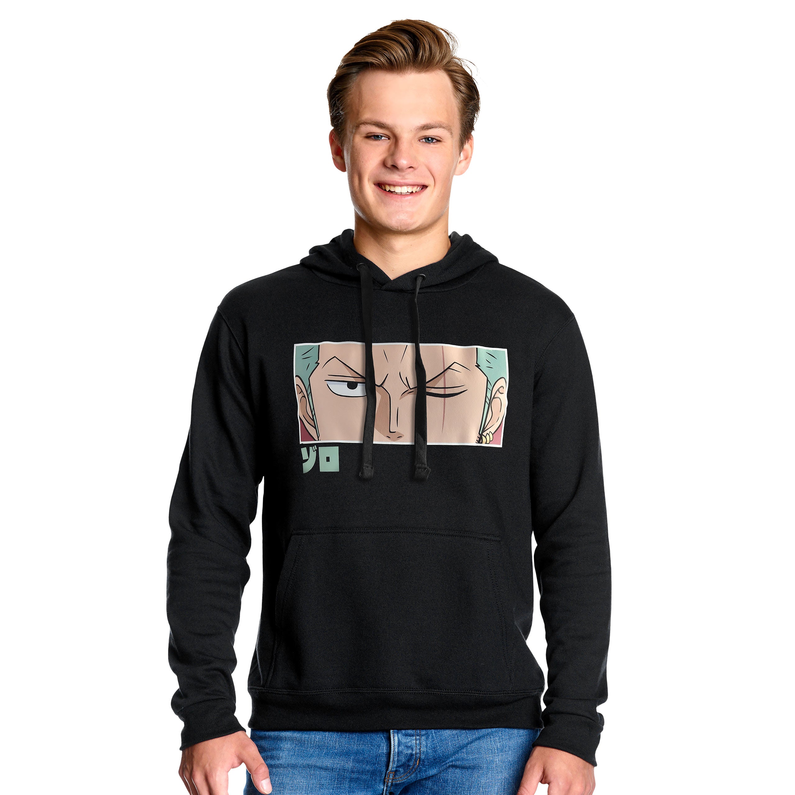 Produktbild One Piece - Zoro Eyes Hoodie schwarz