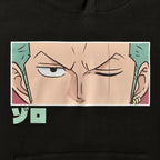 Produktbild One Piece - Zoro Eyes Hoodie schwarz