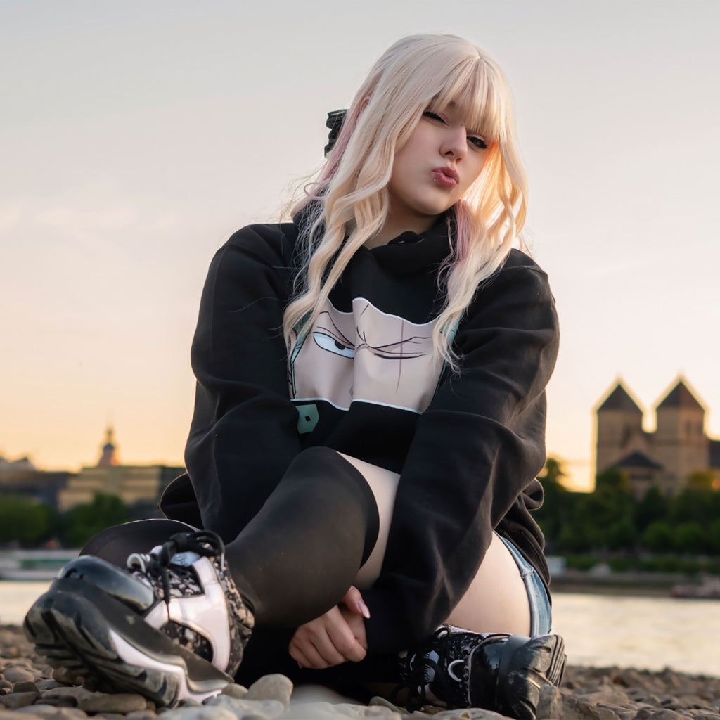 Produktbild One Piece - Zoro Eyes Hoodie schwarz