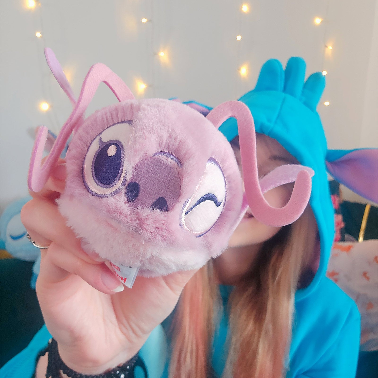 Produktbild Angel Beanie Bouncers hüpfender Plüsch Ball - Lilo & Stitch