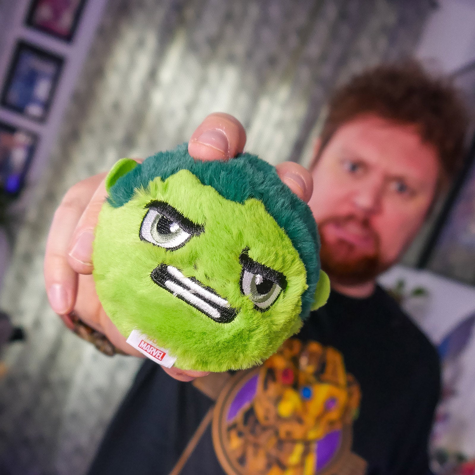 Produktbild Hulk - Beanie Bouncers hüpfender Plüsch Ball