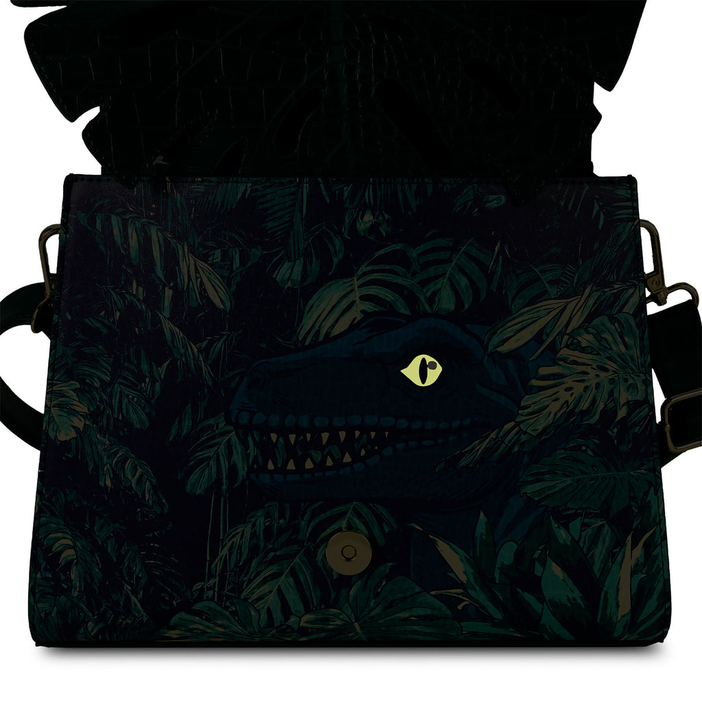 Produktbild Velociraptor Glow in the Dark Crossbody Tasche - Jurassic World