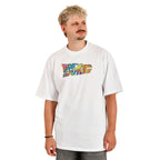 Produktbild Zurück in die Zukunft - Hoverboard Oversize T-Shirt weiß