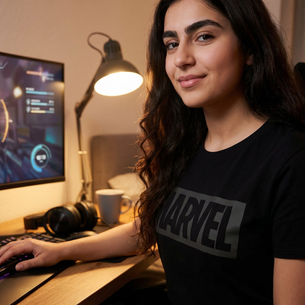 Produktbild Marvel - Logo T-Shirt schwarz