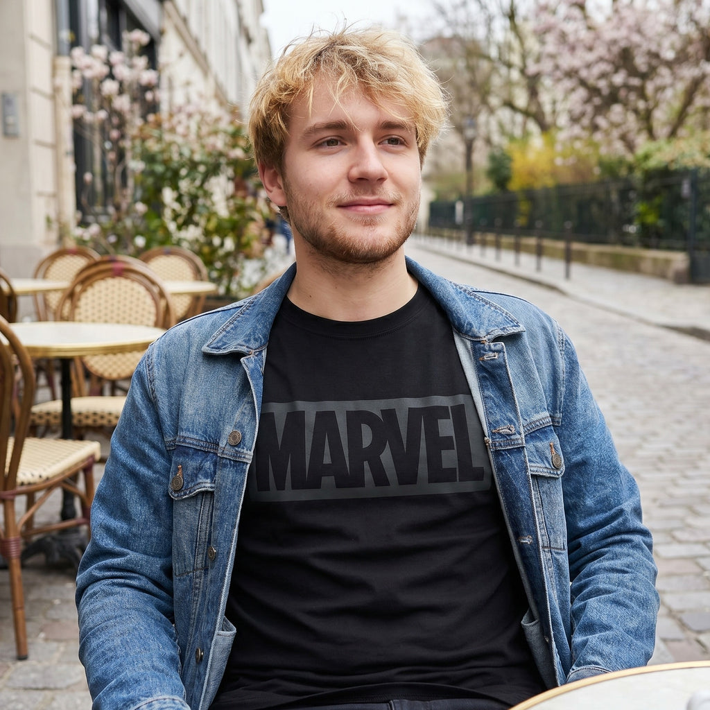 Produktbild Marvel - Logo T-Shirt schwarz