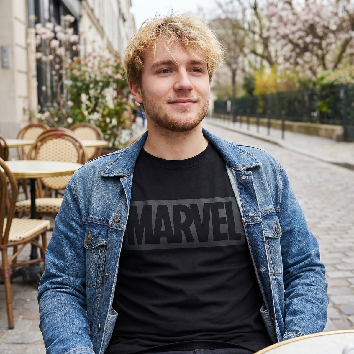 Produktbild Marvel - Logo T-Shirt schwarz