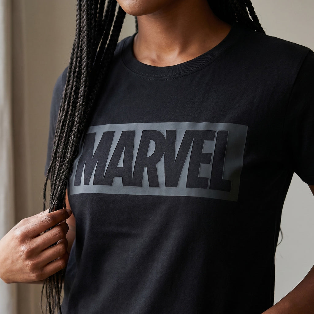 Produktbild Marvel - Logo T-Shirt schwarz