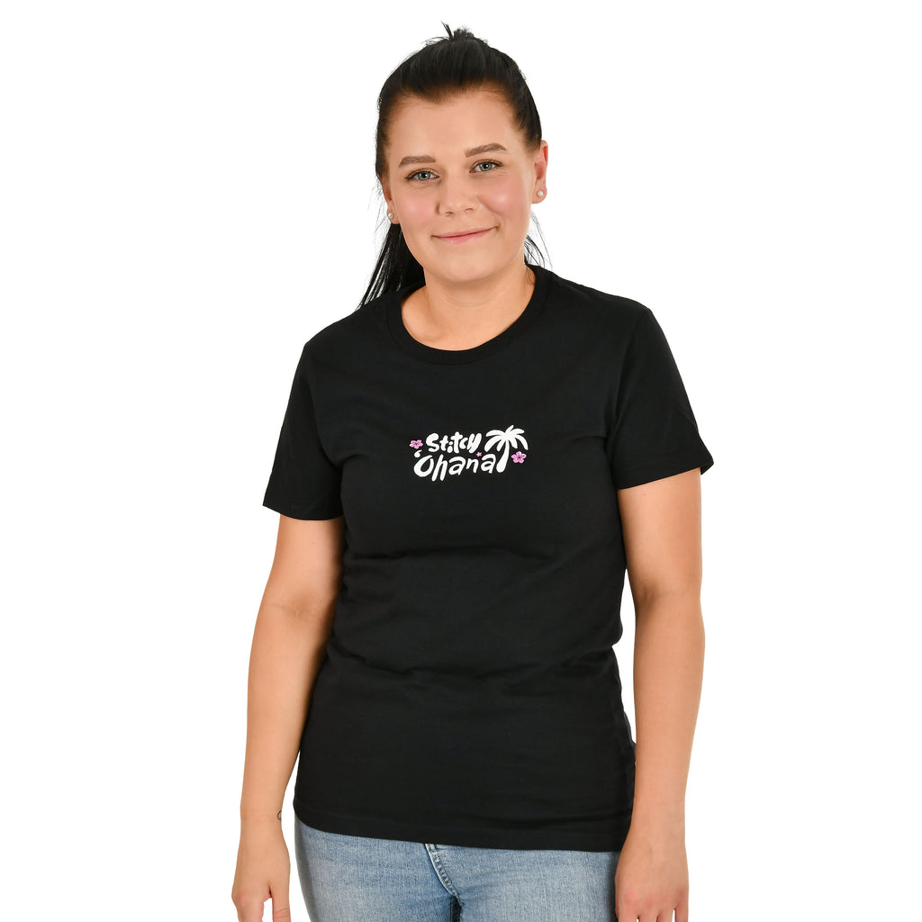 Produktbild Stitch T-Shirt Damen schwarz - Lilo & Stitch