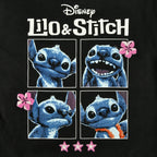Produktbild Stitch T-Shirt Damen schwarz - Lilo & Stitch