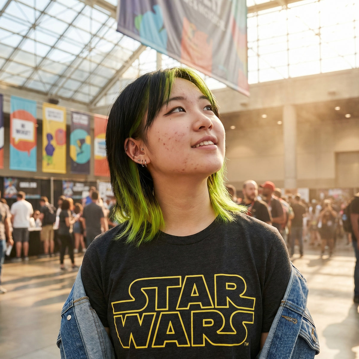 Produktbild Star Wars - Logo T-Shirt grau