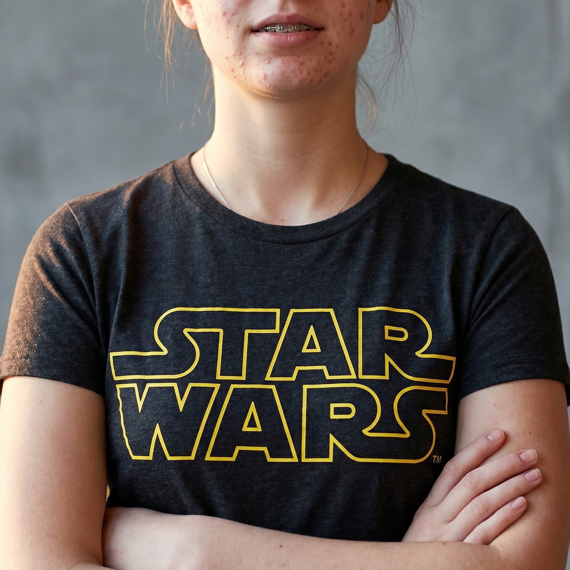Produktbild Star Wars - Logo T-Shirt grau