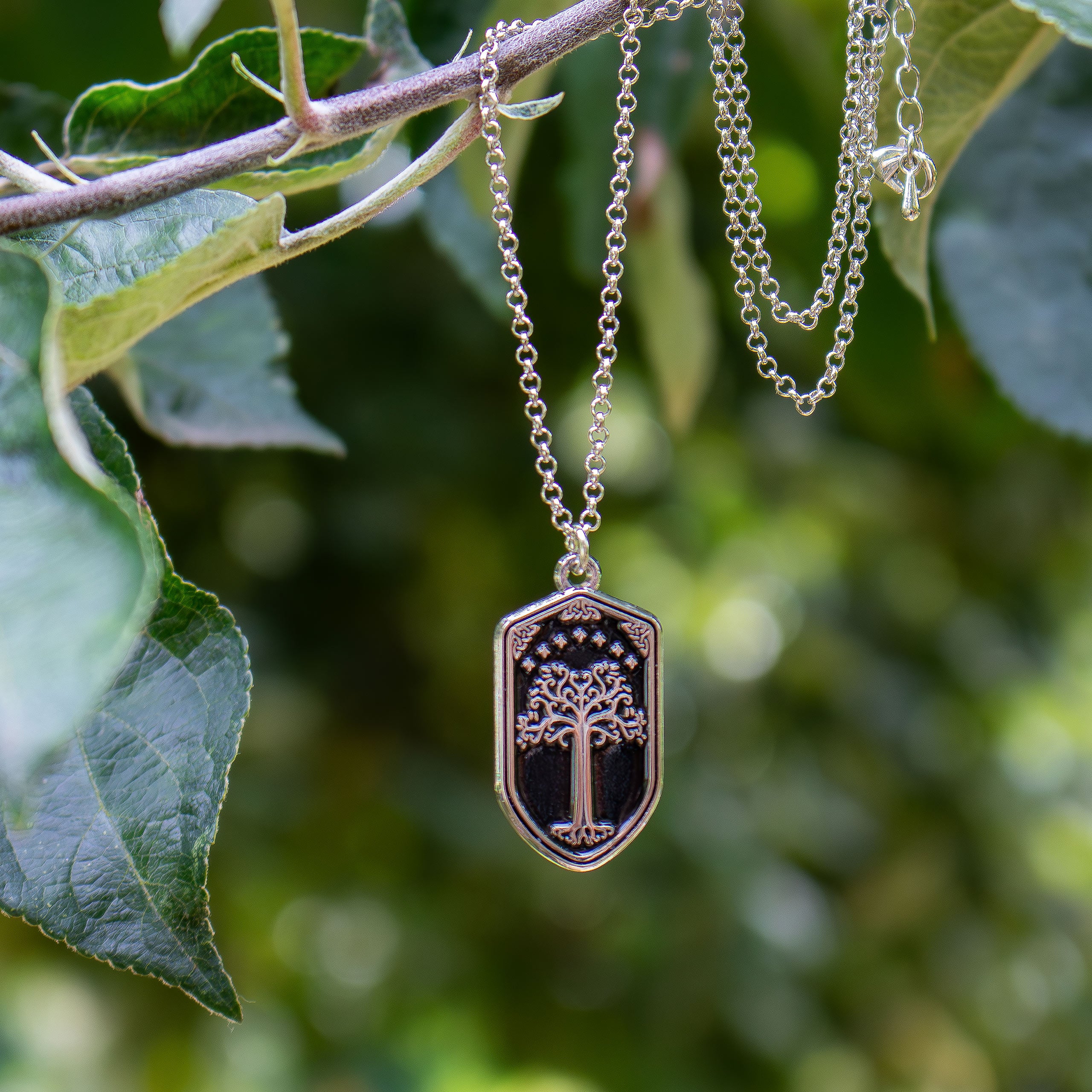 Produktbild Weißer Baum von Gondor Kette - Der Herr der Ringe
