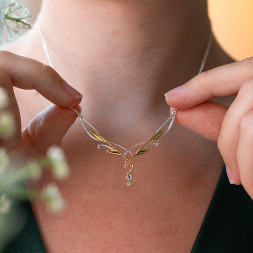 Product image Galadriel Tiara Necklace 925 Sterling Silver - The Lord of the Rings