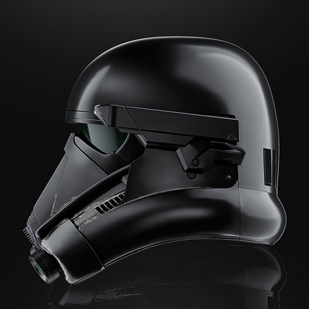 Produktbild Star Wars - Imperial Death Trooper Black Series Helm Replik mit Licht