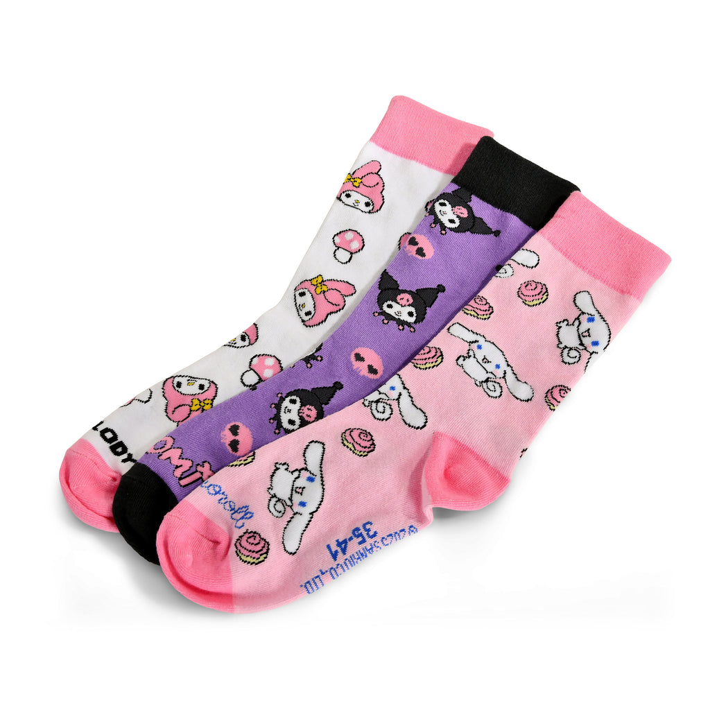 Produktbild Sanrio - Hello Kitty and Friends Socken 3er Set in Geschenkbox