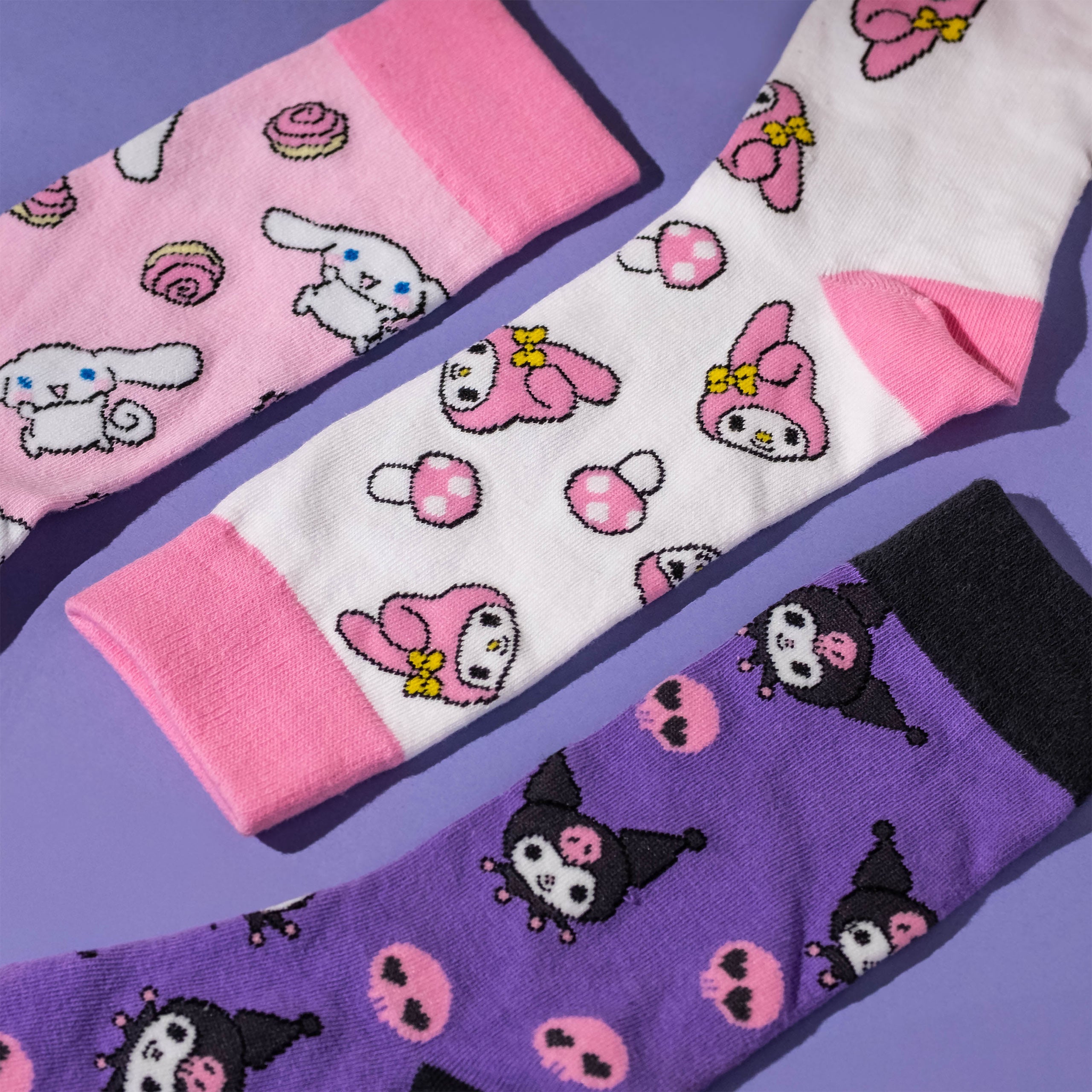 Produktbild Sanrio - Hello Kitty and Friends Socken 3er Set in Geschenkbox