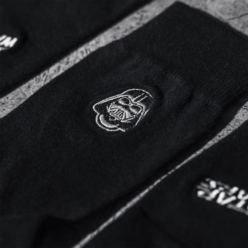 Produktbild Star Wars - Darth Vader Logo Socken 2er Set schwarz