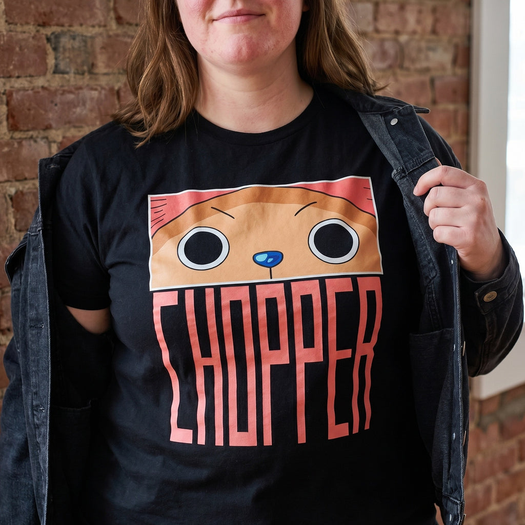 Produktbild One Piece - Tony Chopper Eyes T-Shirt schwarz