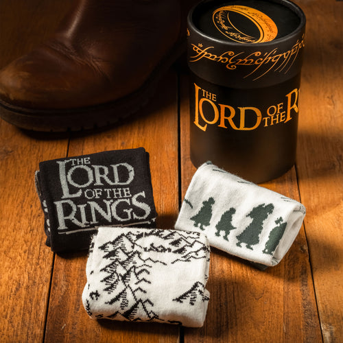Produktbild Der Herr der Ringe - Die Gefährten Socken 3er Set in Geschenkbox