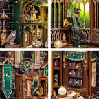 Produktbild Darkness Common Room Book Nook Modell Bausatz Holz für Harry Potter Fans