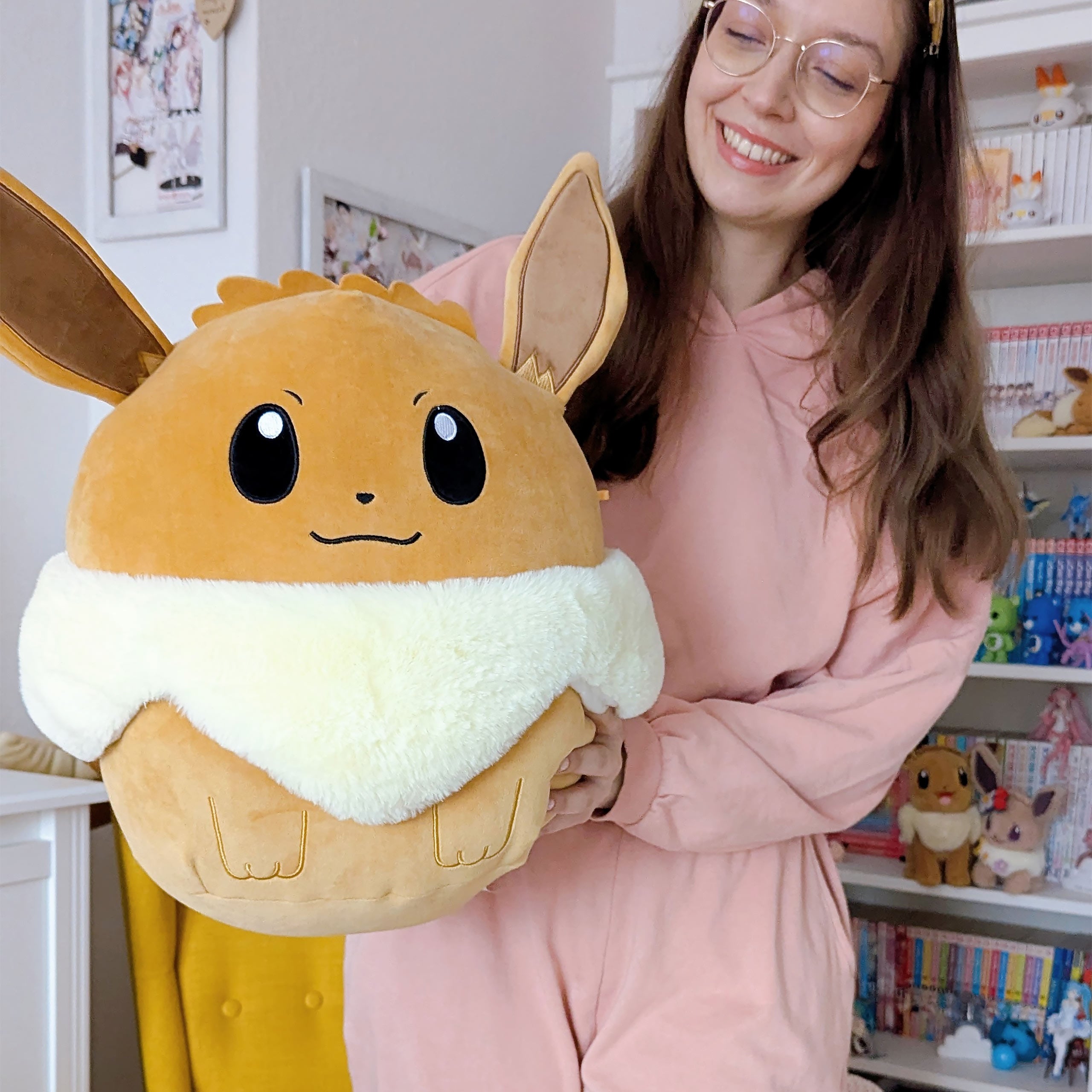 Produktbild Evoli Squishmallows Plüsch Figur - Pokemon