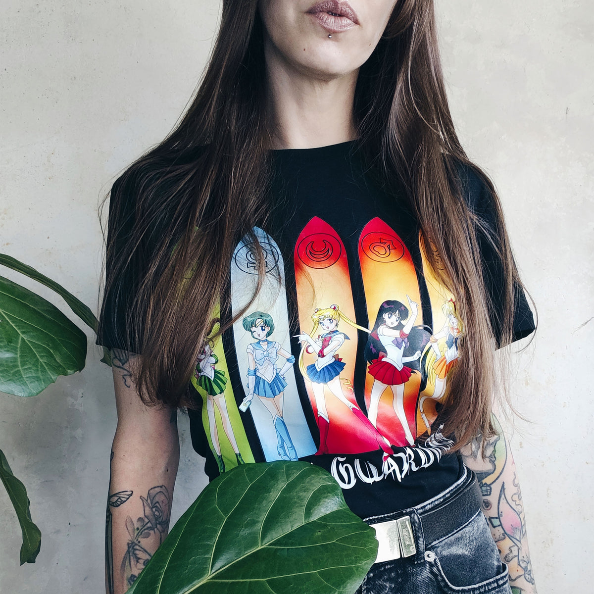 Produktbild Sailor Moon - Sailor Guardians Inner Senshi T-Shirt schwarz