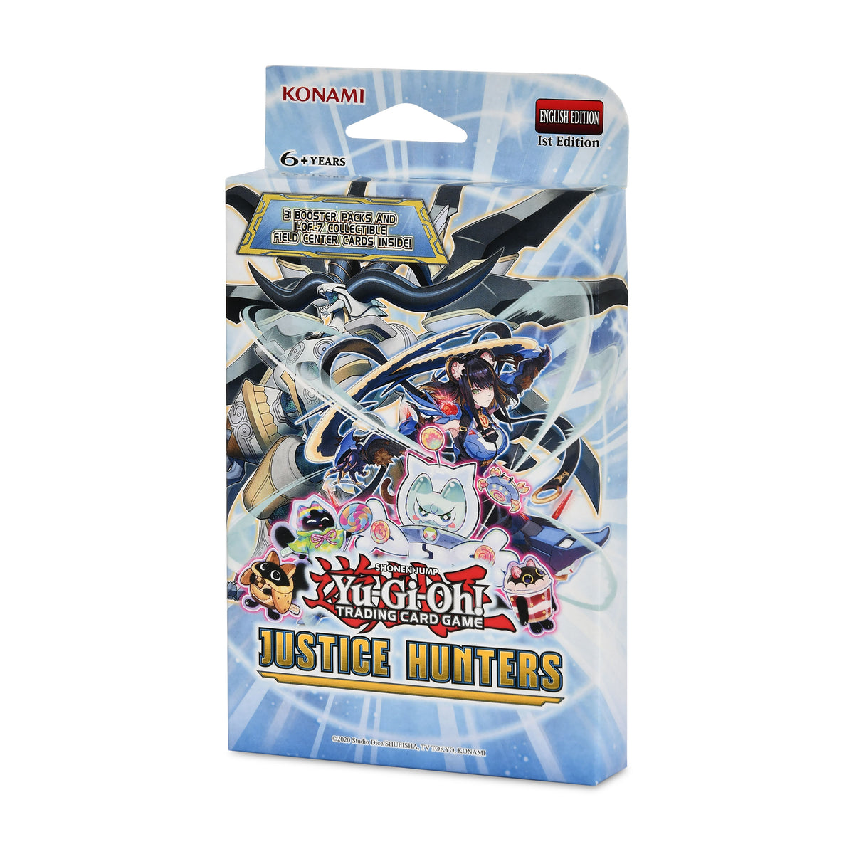 Produktbild Yu-Gi-Oh! - Justice Hunters Tuckbox englische Version